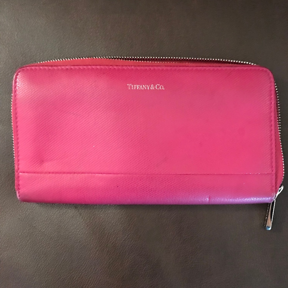 Tiffany & Co Bright Pink Wallet